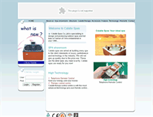 Tablet Screenshot of calaitespas.cn